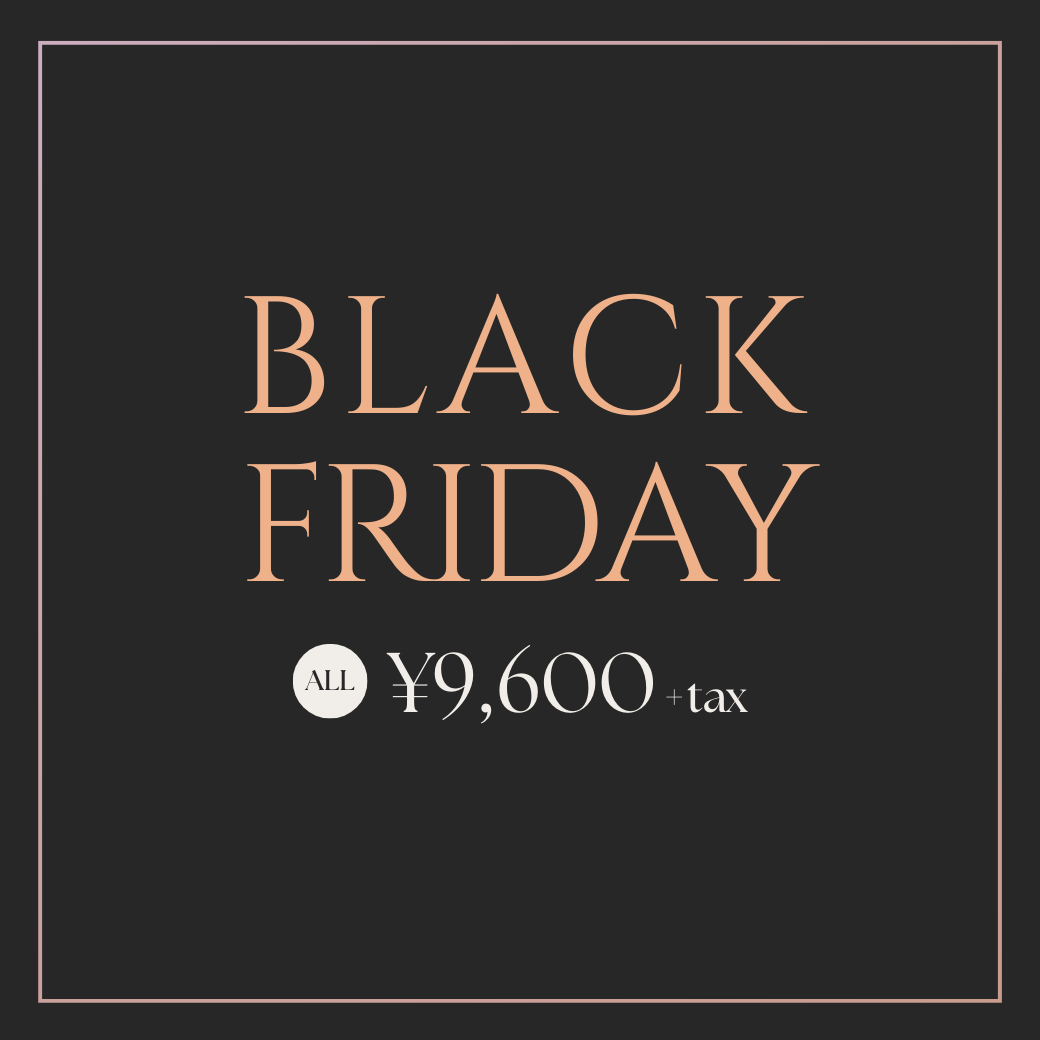 BLACK FRIDAY SALEを開催