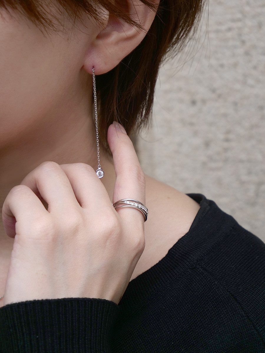 ｈ＆ｄジュエリー Silver Sparkle 高見えスタイリングコーデ