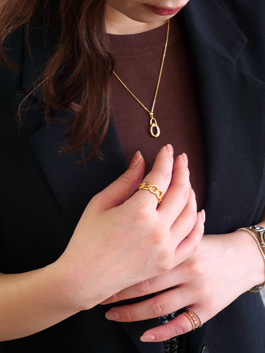 【ｈ＆ｄジュエリー】Chain Link｜スタイリング・コーディネート